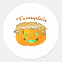 Trumpkin Classic – Sloth in a MAGA Hat Classic Round Sticker