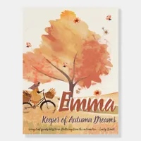 Autumn Dreams Poster for Girls – Personalized Art