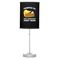 Trumpkin Pie Make Thanksgiving Great Again Funny   Table Lamp