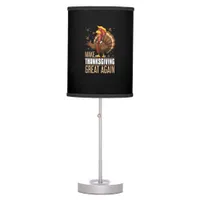 Make Thanksgiving Great Again Funny Turkey Trumpki Table Lamp