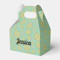 Floral Pattern - Favor Box