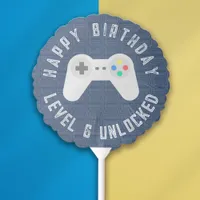 Video Game Party Level Unlocked Personalized Balloon