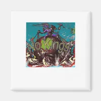 No Kings Classic Modern Minimal Style Magnet