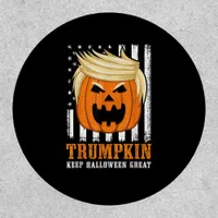 Usa Trumpkin Keep Halloween Great Funny Patch