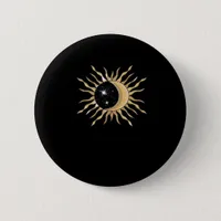 Whimsigoth Sun Moon Space Classic Button