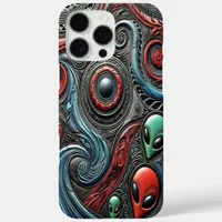 Fascinating Alien Art Inspiring Imagination iPhone 16 Pro Max Case