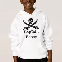 Personalized Pirate Captain Hoodie