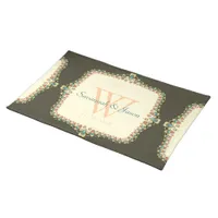 Bohemian Chic Lace Monogrammed Place Mat