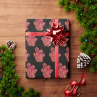 Crystals Pattern Wrapping Paper