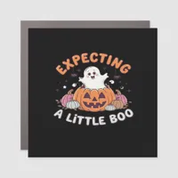 To Be Expecting Little Boo Car Magnet