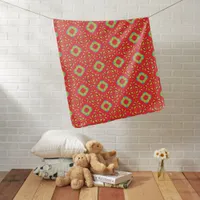 Christmas Holiday Charm Pattern 01 -  Baby Blanket