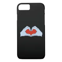 Skeleton Heart Hands Classic Basic Halloween Style iPhone 8/7 Case