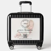 Studio Photography Photo Overlay Name Logo QR Luggage