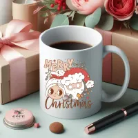 Merry Christmas for all Drinking Coffee