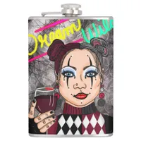 Dream Wild Goth Girl    Flask