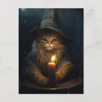 The Witch Cat Postcard