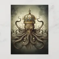 The Octopus King Postcard