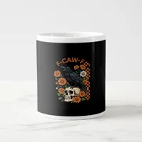 Crow Raven F-Caw-F Funny Halloween Gothic Creative Giant Coffee Mug