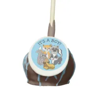 Woodland Themed Boy's Baby Shower   Cake Pops