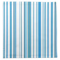 Blue Beach Color Stripes Cloth Napkin