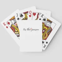Tis The Season Retro Classic Poker Cards