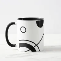 Black and white Abstract Mug