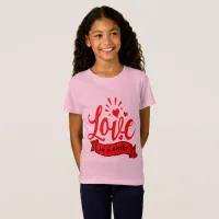 Love in a Shirt, Valentine Hearts & Love, ZFJ T-Shirt