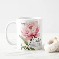  Birth Month November Flower Personalized Coffee Mug