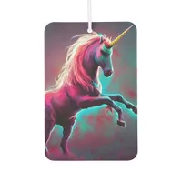 Dark Rainbow Gothic Unicorn AI created digital art Air Freshener