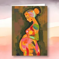 Happy Mother's Day for a Pregnant Woman  Card