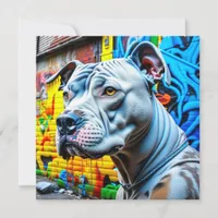 Urban Graffiti Street Art Pitbull
