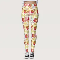 Leo the Lion star sign Leggings