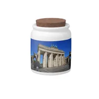 Brandenburg Gate, Berlin, Germany Candy Jar