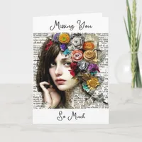 Missing You So Much Card