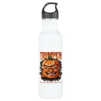 Halloween Trumpkin Make Halloween Great Again Tren Stainless Steel Water Bottle