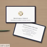 Simple Clean Professional Luxury Business Card