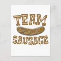 Team Sausage Postcard