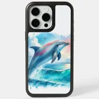 Tropical Dolphin Ocean Sea Life iPhone 15 Pro Max Case