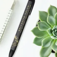 Gold Heart Salon Business Promotion Pen