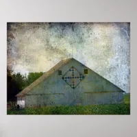 Rural Iowa Barn 2 Poster