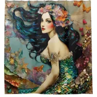 Beautiful Mermaid Shower Curtain