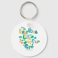 Surfer Girl Keychain