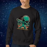 Funny Extraterrestrial Alien Dabbing Sweatshirt