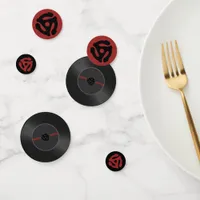 Vintage 45 RPM Vinyl Record Confetti – Retro Music
