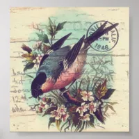 Bird Digital Art Poster