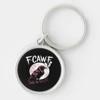 F-Caw-F Classic Minimal Clean Keychain