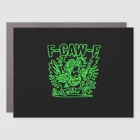 F-Caw-F Attitude Classic Cool Unique Car Magnet