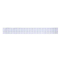 Blue White Matching Patterns Dotted  Satin Ribbon