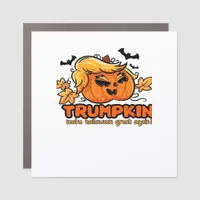 Trumpkin - Make Halloween Great Again! - Funny Hal Car Magnet