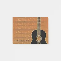 Warm Tones Guitar ID280 Post-it Notes